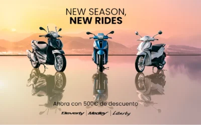 PIAGGIO – NEW SEASON, NEWS RIDES