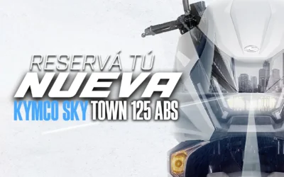 KYMCO SKY TOWN 125 ABS ES UNA REALIDAD