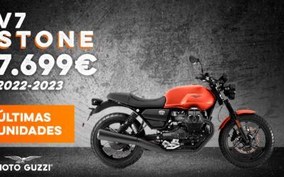 AHORA MOTO GUZZI V7 STONE 2022 y 2023 DESDE 7.699€